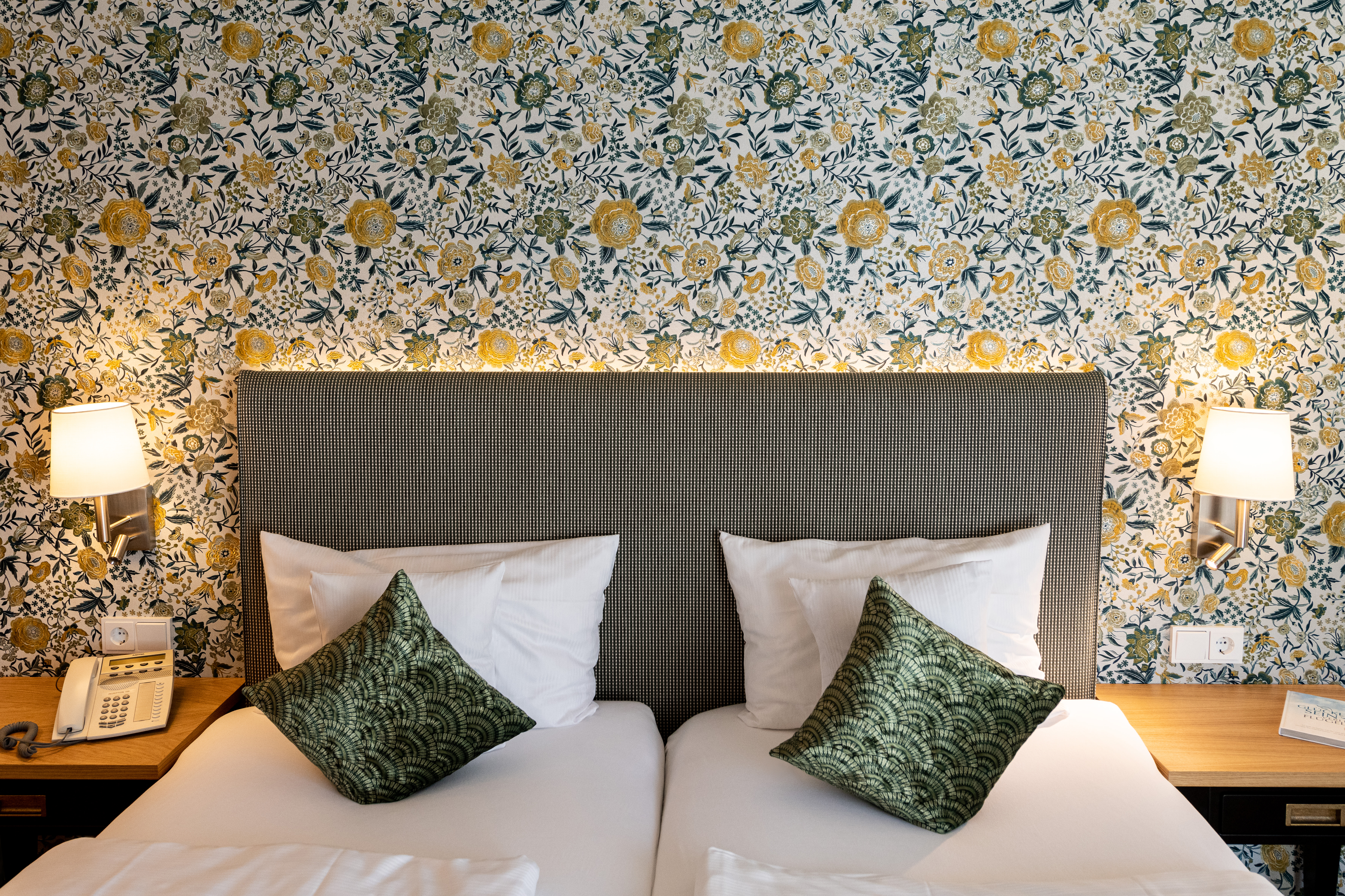 Frontansicht im Nellspark Hotel in Trier