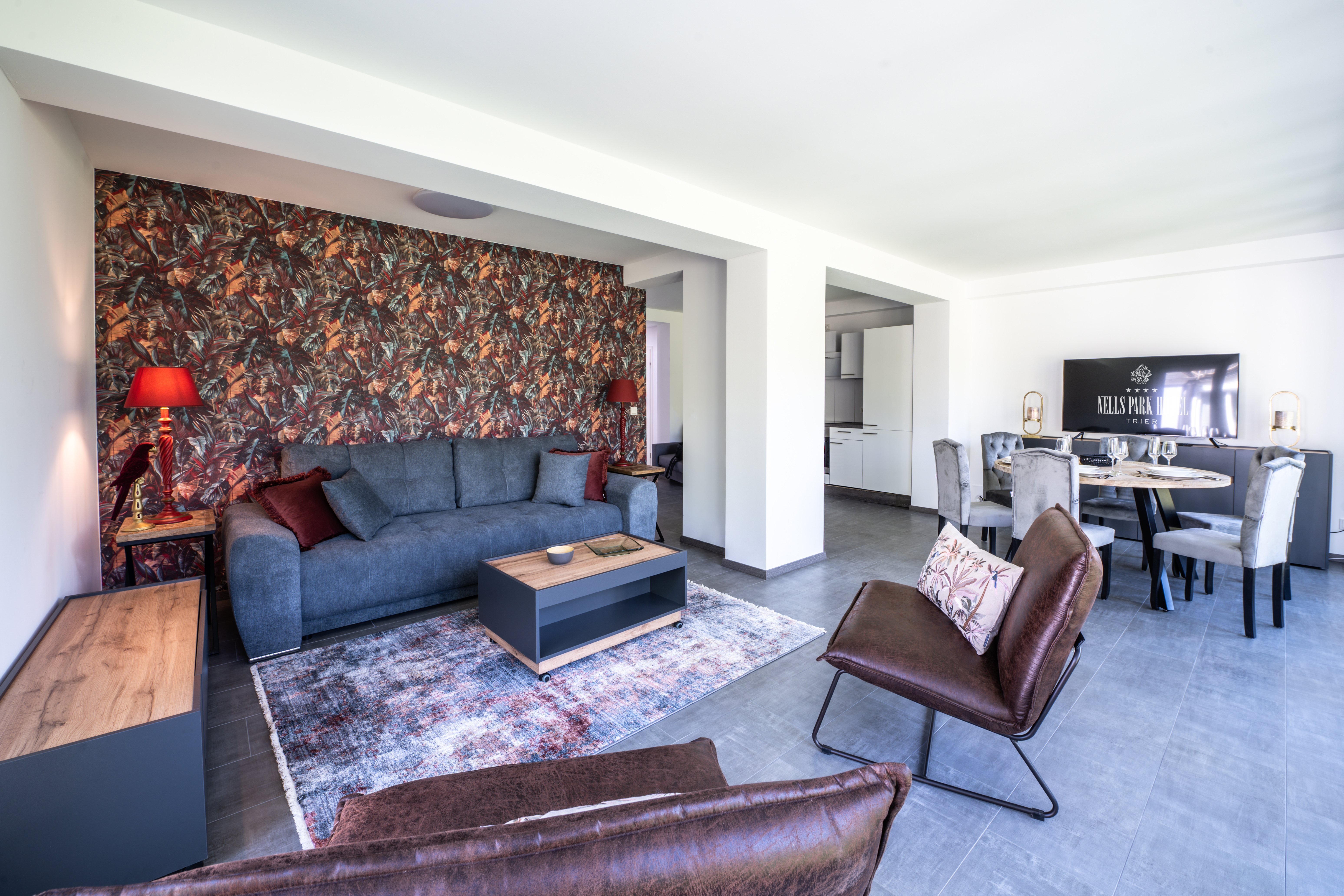 Ferienwohnung in Trier für Kurzurlaub mit Wohnbereich
