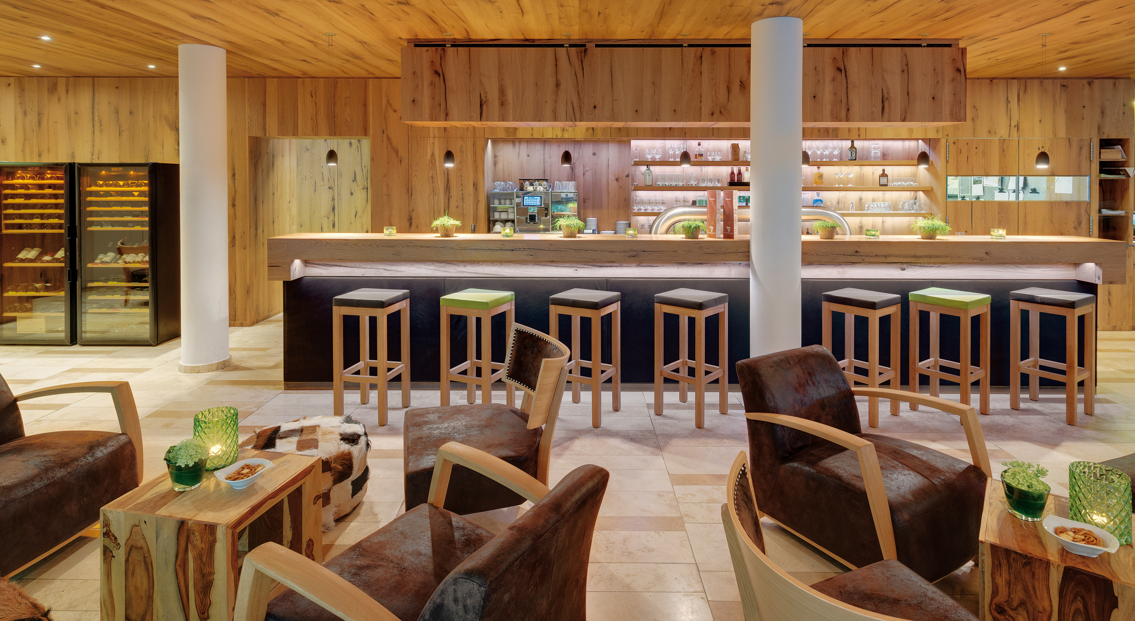Bar im Nells Park Hotel in Trier an der Mosel